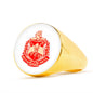 stainless steel delta sigma theta ring