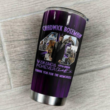 Load image into Gallery viewer, BLACK PANTHER TUMBLER WAKANDA FOREVER FP1