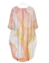 Load image into Gallery viewer, ABSTRACT ART 1- BEAUTIFUL WOMAN 3D POCKET DRESS