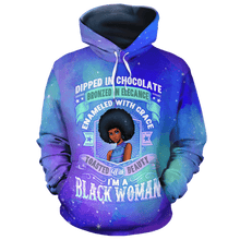 Load image into Gallery viewer, I&#39;m A Black Woman All-over Hoodie